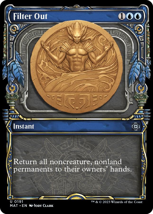 Filter Out (Halo Foil) - March of the Machine: The Aftermath (MAT) NM *FOIL*