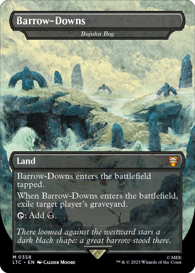 Barrow-Downs - Bojuka Bog - Commander: The Lord of the Rings: Tales of Middle-earth (LTC) NM *FOIL*