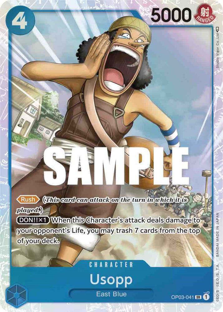 Usopp - Pillars of Strength (OP03) NM *FOIL*
