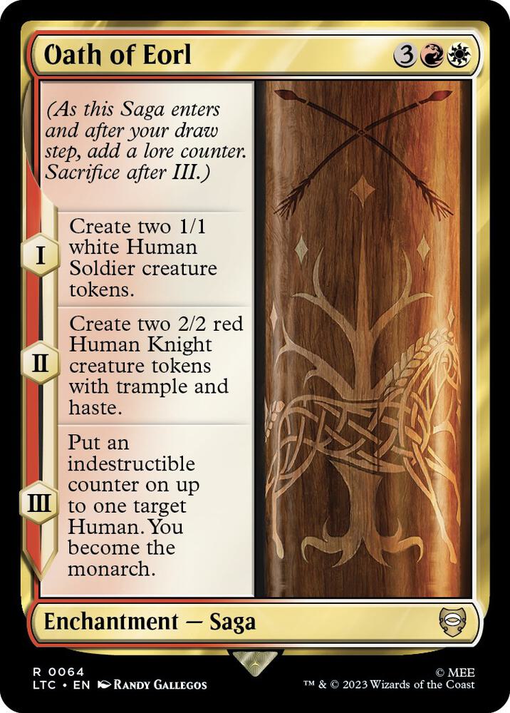 Oath of Eorl - Commander: The Lord of the Rings: Tales of Middle-earth (LTC)