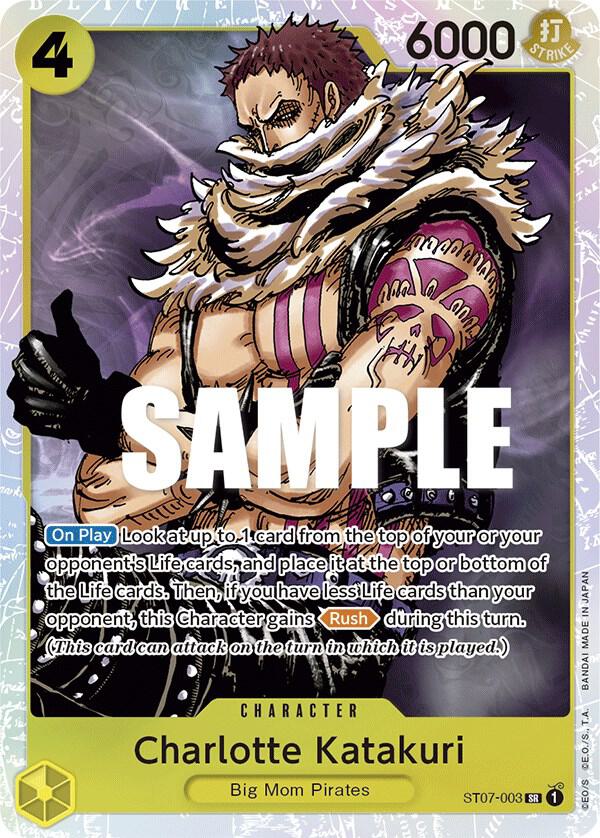 Charlotte Katakuri - Starter Deck 7: Big Mom Pirates (ST-07) NM *FOIL*