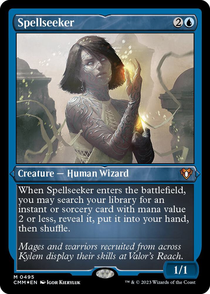 Spellseeker (Foil Etched) - Commander Masters (CMM) NM *FOIL*