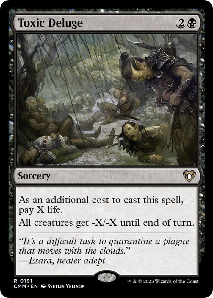 Toxic Deluge - Commander Masters (CMM) NM