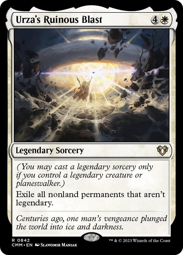 Urza's Ruinous Blast - Commander Masters (CMM) NM