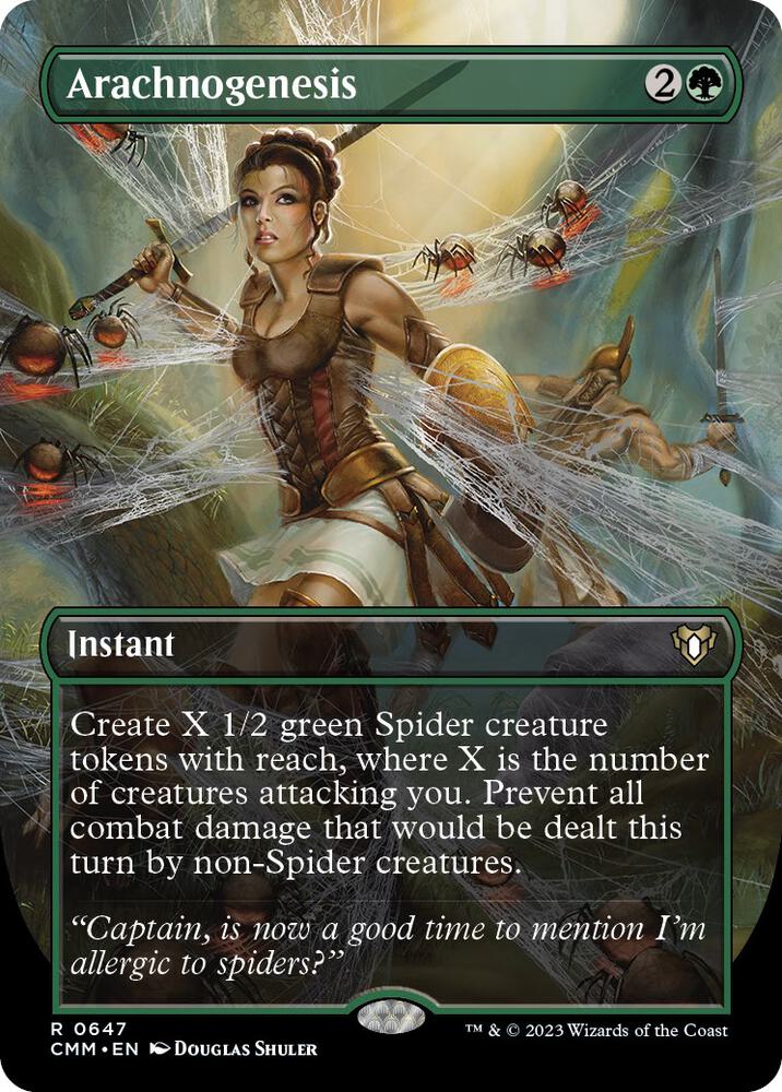 Arachnogenesis (Borderless) - Commander Masters (CMM) NM