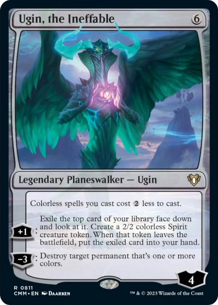 Ugin, the Ineffable - Commander Masters (CMM) NM