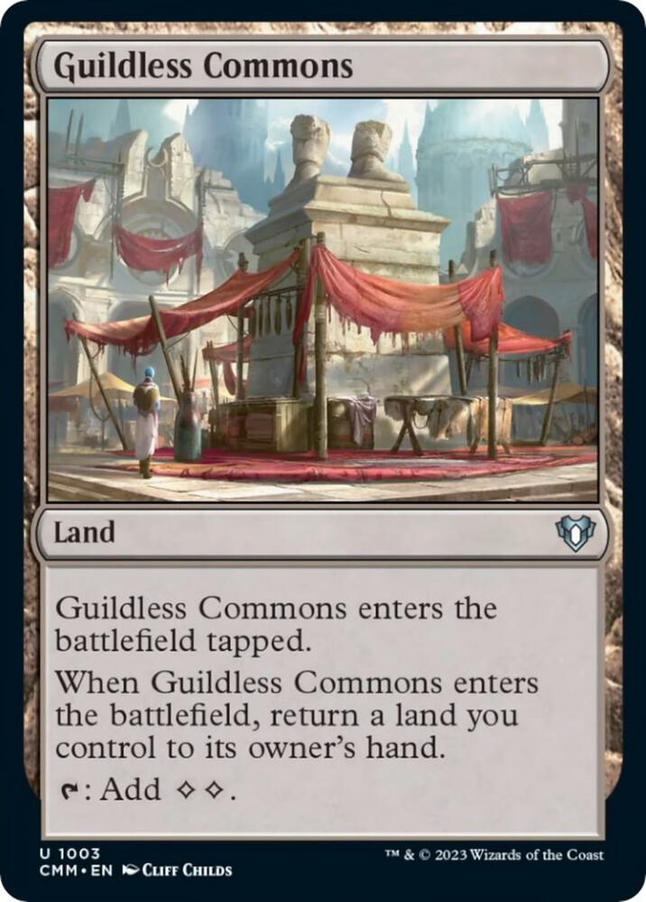Guildless Commons - Commander Masters (CMM) NM