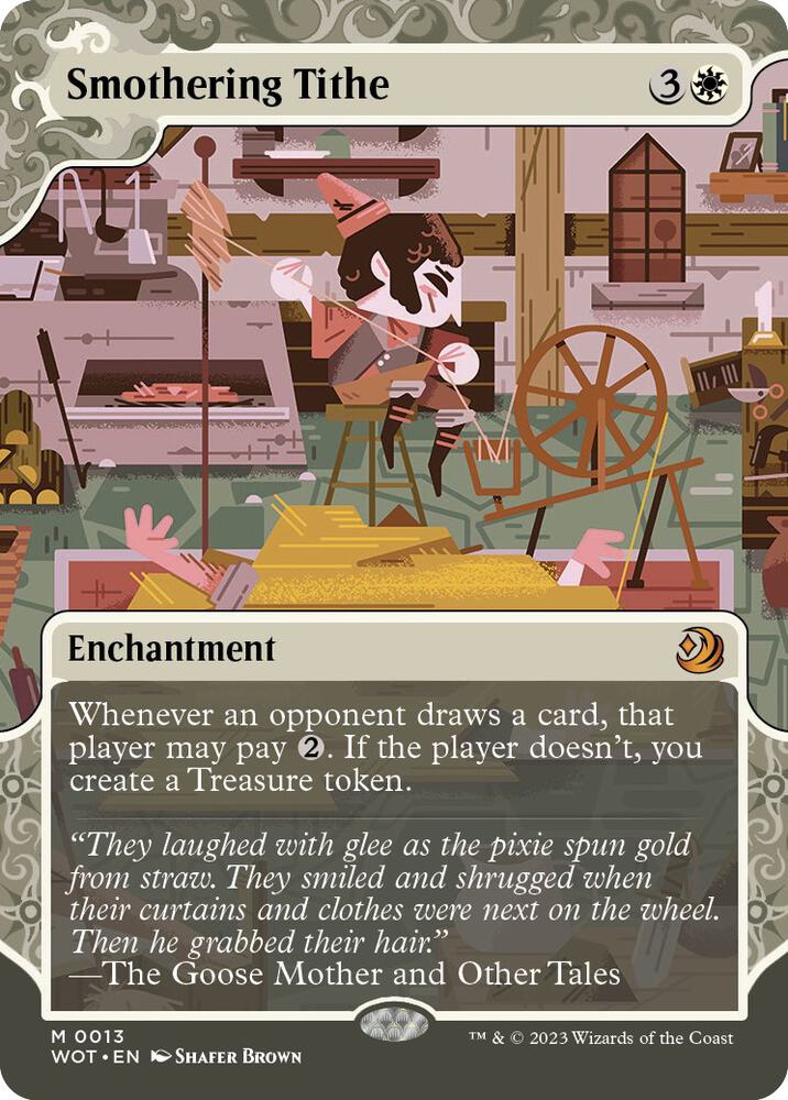 Smothering Tithe - Wilds of Eldraine: Enchanting Tales (WOT) NM