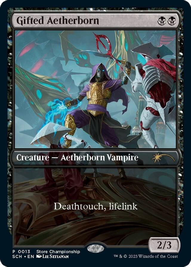 Gifted Aetherborn - Game Day & Store Championship Promos (GAME) NM
