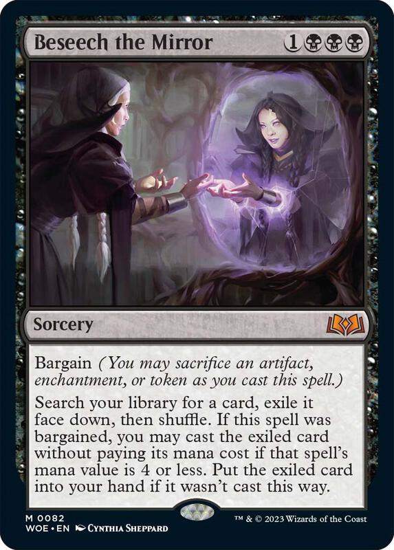 Beseech the Mirror - Wilds of Eldraine (WOE) NM