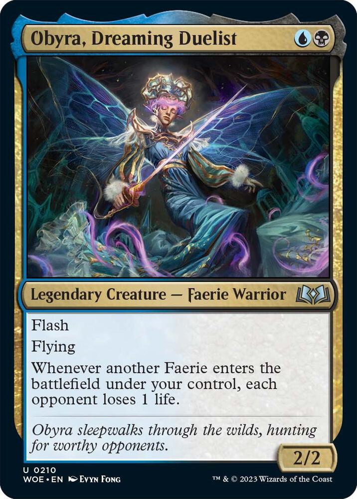 Obyra, Dreaming Duelist - Wilds of Eldraine (WOE) NM