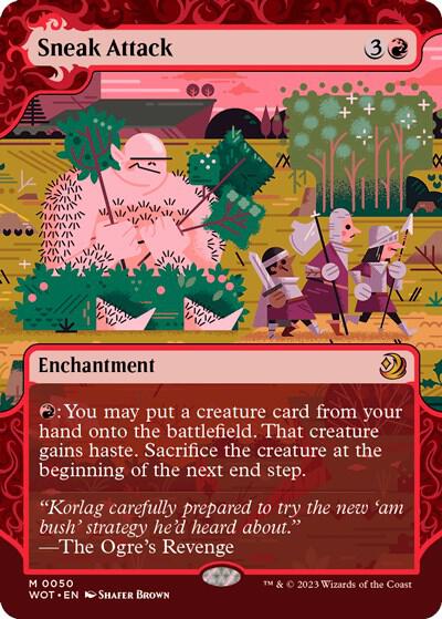 Sneak Attack - Wilds of Eldraine: Enchanting Tales (WOT) NM