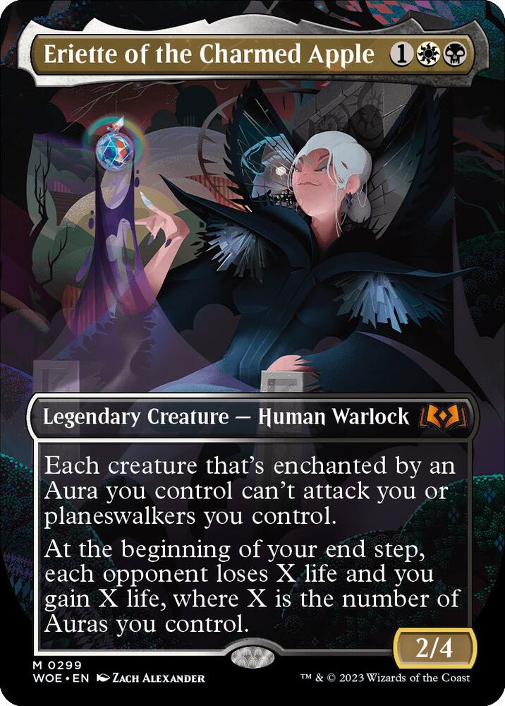 Eriette of the Charmed Apple (Borderless) - Wilds of Eldraine (WOE) NM