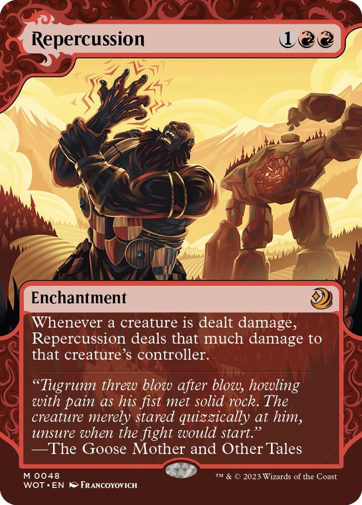 Repercussion - Wilds of Eldraine: Enchanting Tales (WOT) NM