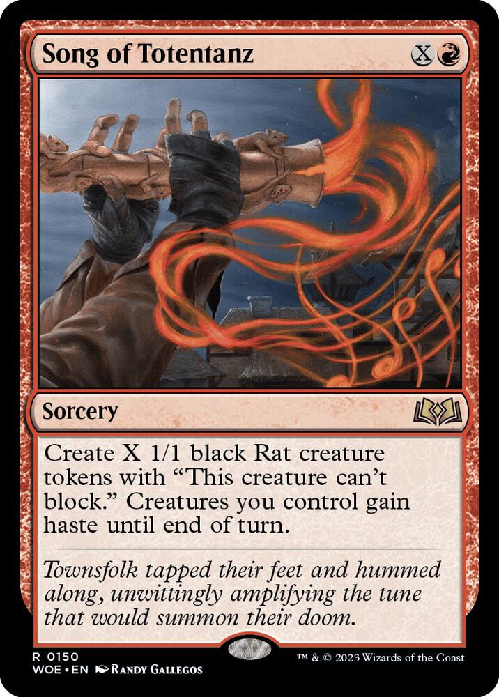 Song of Totentanz - Wilds of Eldraine (WOE) NM
