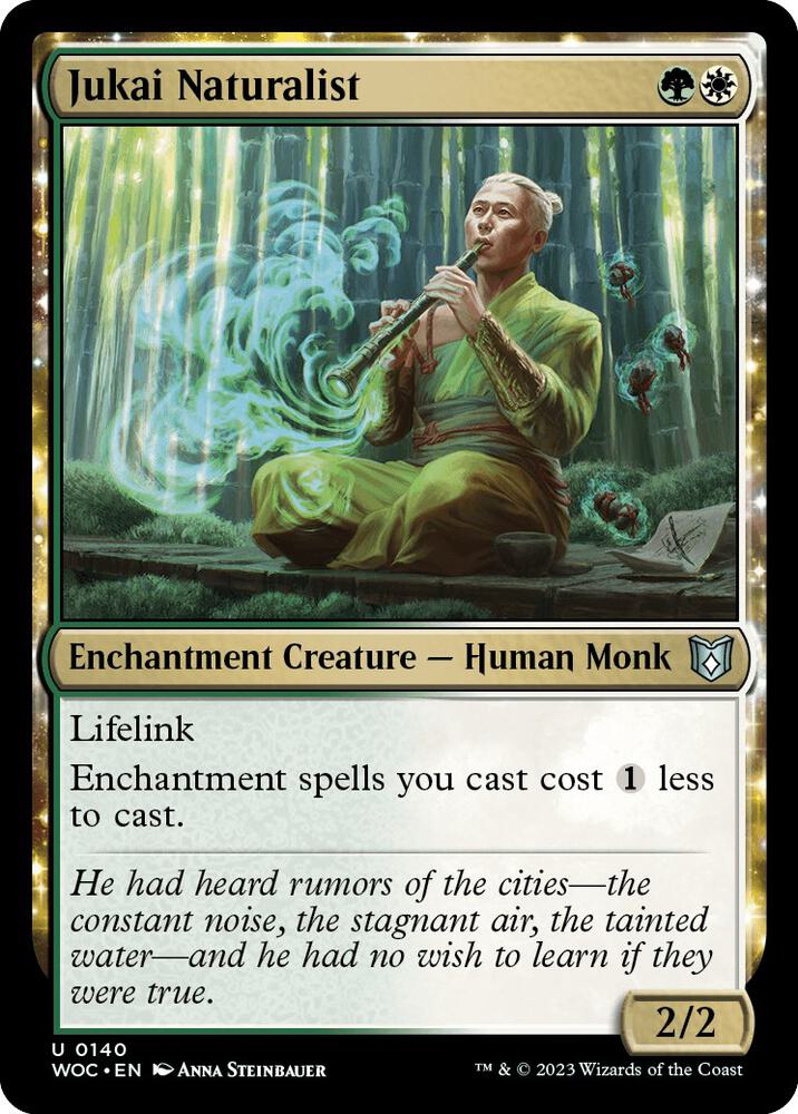 Jukai Naturalist - Commander: Wilds of Eldraine (WOC) NM