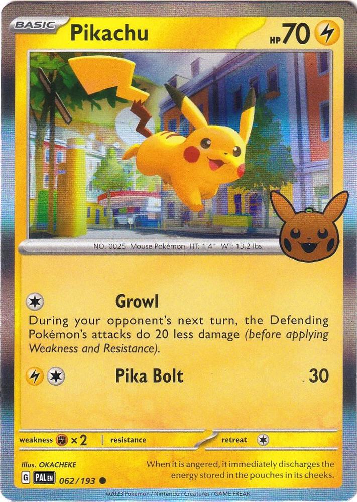 Pikachu - Trick or Trade BOOster Bundle 2023 (TTBB23) NM *FOIL*