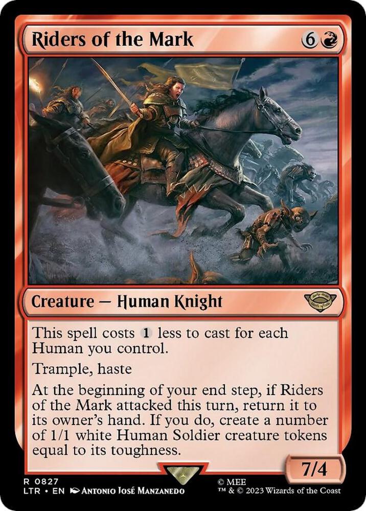 Riders of the Mark - Universes Beyond: The Lord of the Rings: Tales of Middle-earth (LTR) NM