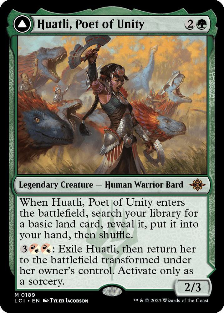 Huatli, Poet of Unity - The Lost Caverns of Ixalan (LCI) LP