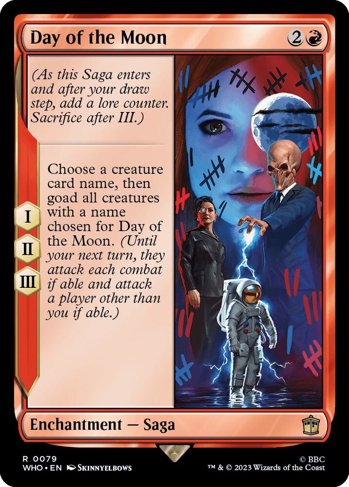 Day of the Moon - Universes Beyond: Doctor Who (WHO) NM *FOIL*