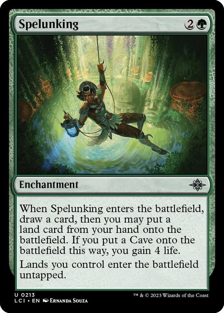 Spelunking - The Lost Caverns of Ixalan (LCI) NM
