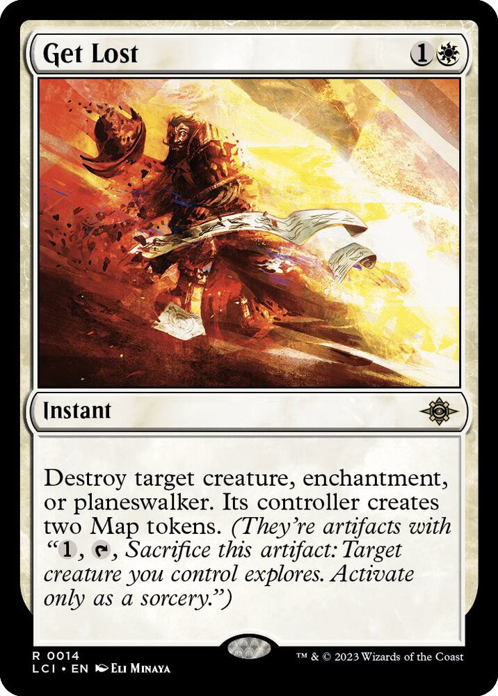 Get Lost - The Lost Caverns of Ixalan (LCI) NM