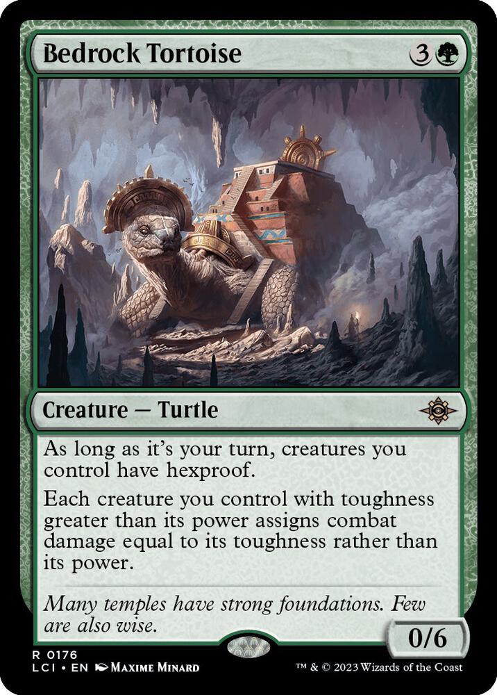 Bedrock Tortoise - The Lost Caverns of Ixalan (LCI) NM