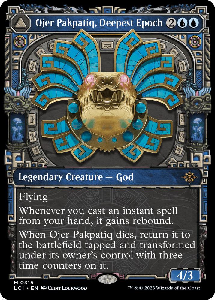 Ojer Pakpatiq, Deepest Epoch (Showcase) - The Lost Caverns of Ixalan (LCI) NM
