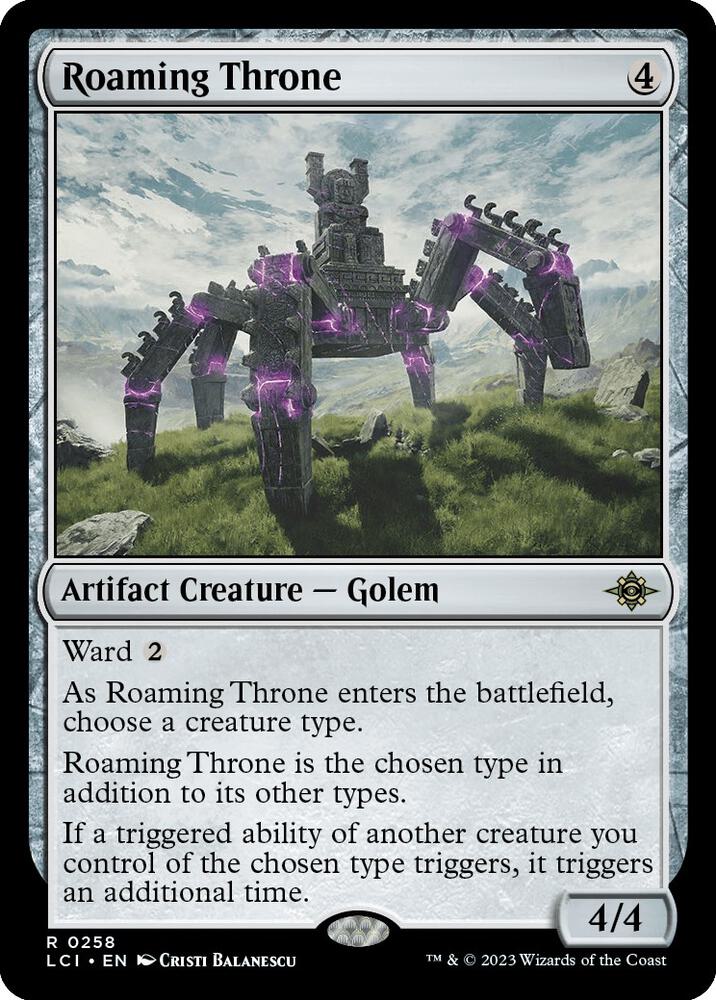 Roaming Throne - The Lost Caverns of Ixalan (LCI) NM