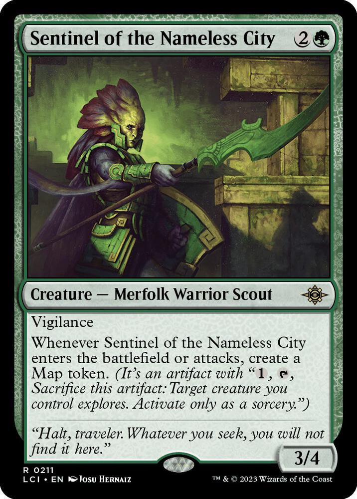 Sentinel of the Nameless City - The Lost Caverns of Ixalan (LCI) NM