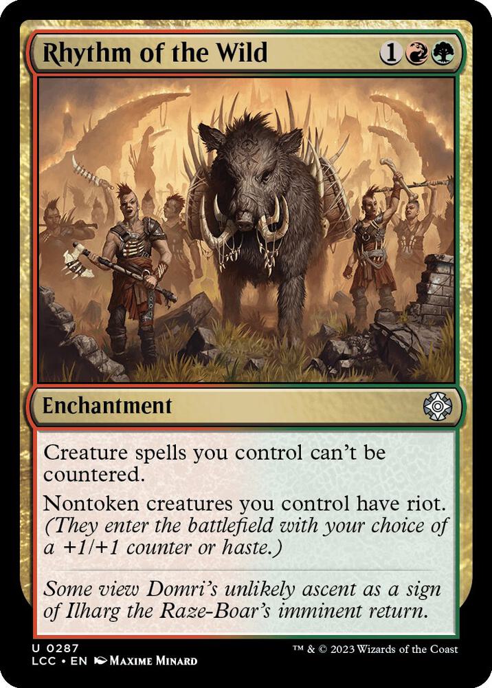 Rhythm of the Wild - Commander: The Lost Caverns of Ixalan (LCC) NM