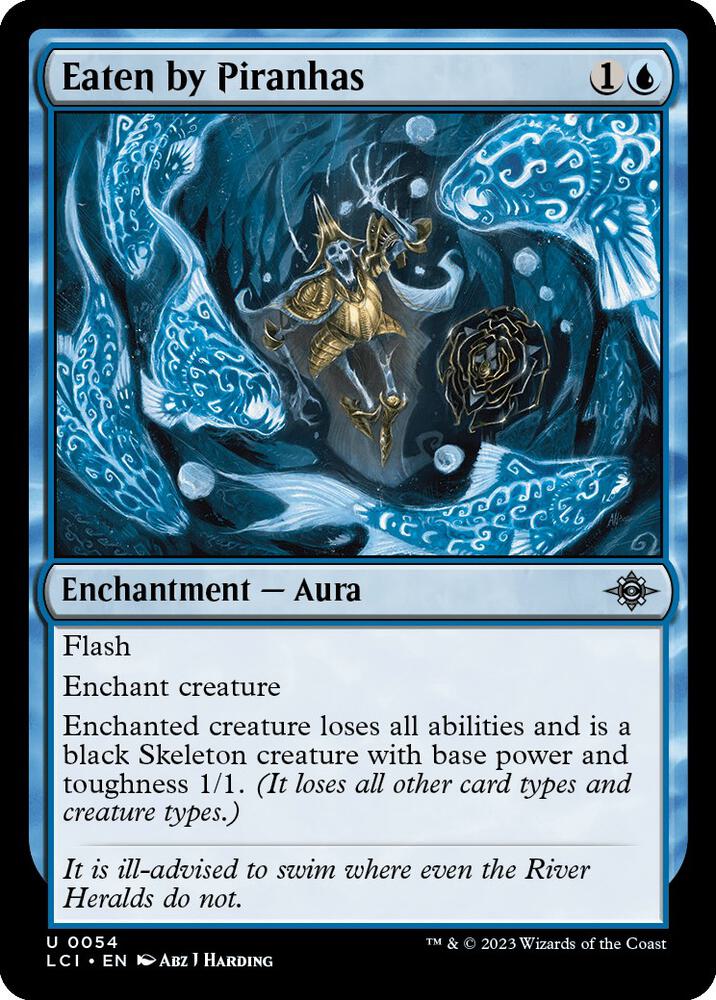 Eaten by Piranhas - The Lost Caverns of Ixalan (LCI) NM