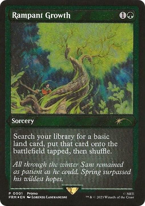 Rampant Growth (Foil Etched) - WPN & Gateway Promos (WPN) NM *FOIL*