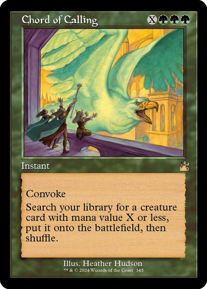 Chord of Calling (Retro Frame) - Ravnica Remastered (RVR) NM
