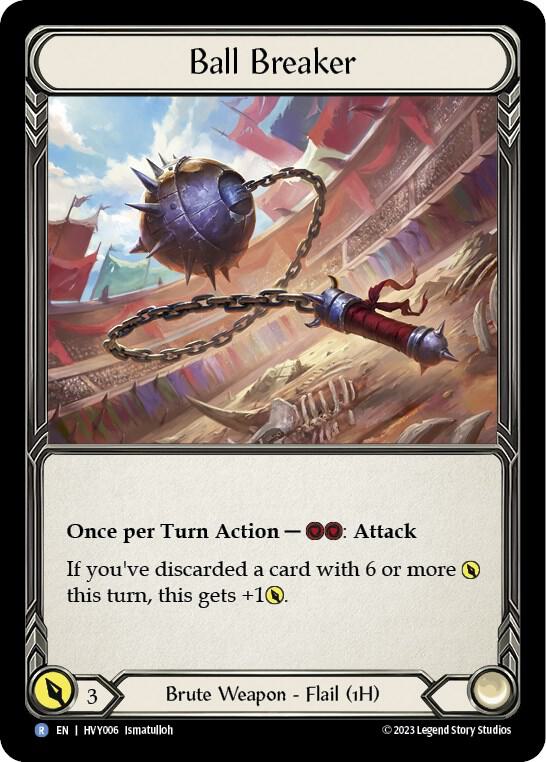Ball Breaker - Heavy Hitters (HVY) NM *Cold Foil*