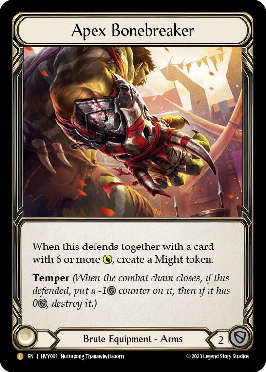 Apex Bonebreaker - Heavy Hitters (HVY) Rainbow Foil NM