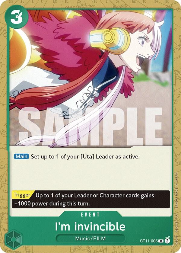I'm invincible - Starter Deck 11: Uta (ST-11) NM