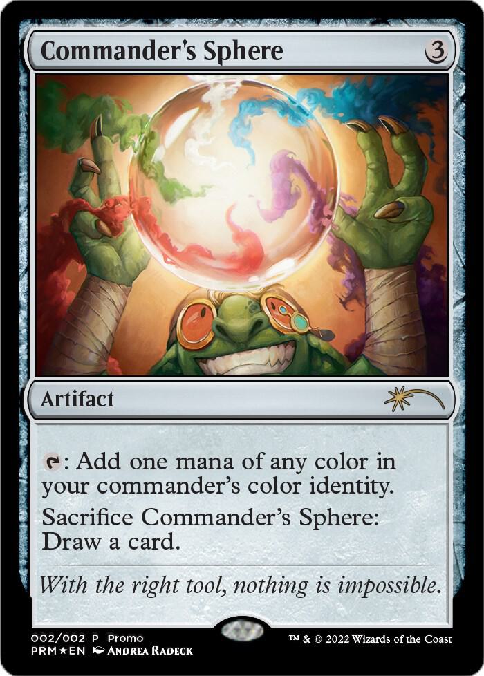 Commander's Sphere - WPN & Gateway Promos (WPN) NM *FOIL*