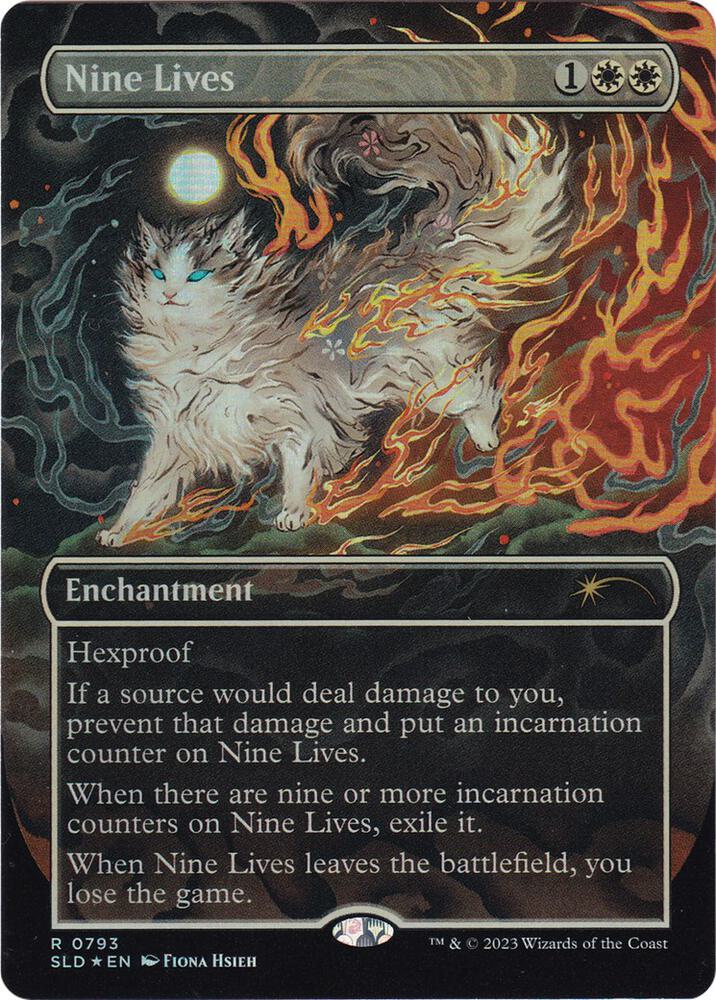 Nine Lives - Secret Lair Drop Series (SLD) NM *FOIL*