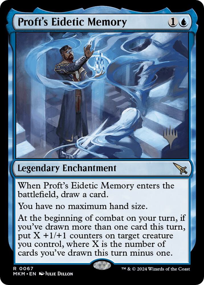 Proft's Eidetic Memory - Promo Pack: Murders at Karlov Manor (PPMKM) NM *FOIL*