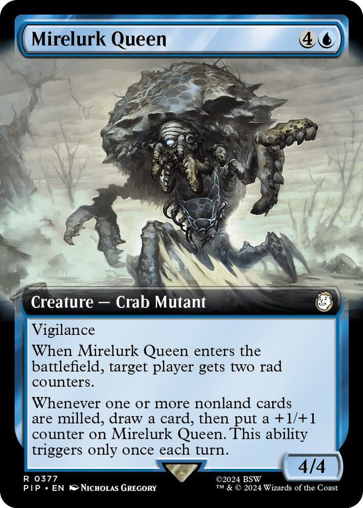 Mirelurk Queen (Extended Art) - Universes Beyond: Fallout (PIP) NM