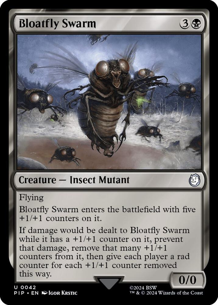 Bloatfly Swarm - Universes Beyond: Fallout (PIP) NM