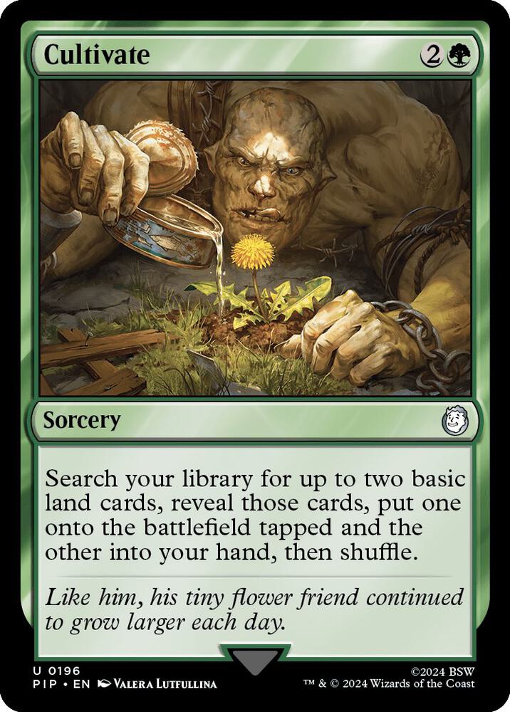 Cultivate - Universes Beyond: Fallout (PIP) NM