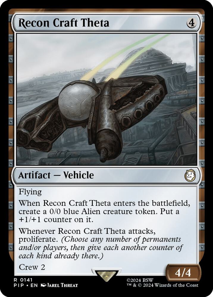 Recon Craft Theta - Universes Beyond: Fallout (PIP) NM