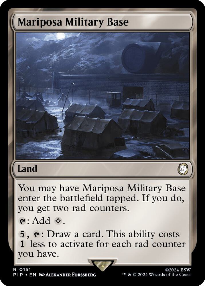 Mariposa Military Base - Universes Beyond: Fallout (PIP) LP