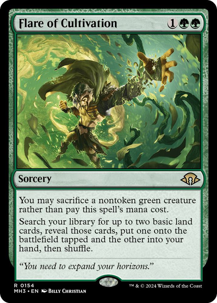 Flare of Cultivation - Modern Horizons 3 (MH3) NM