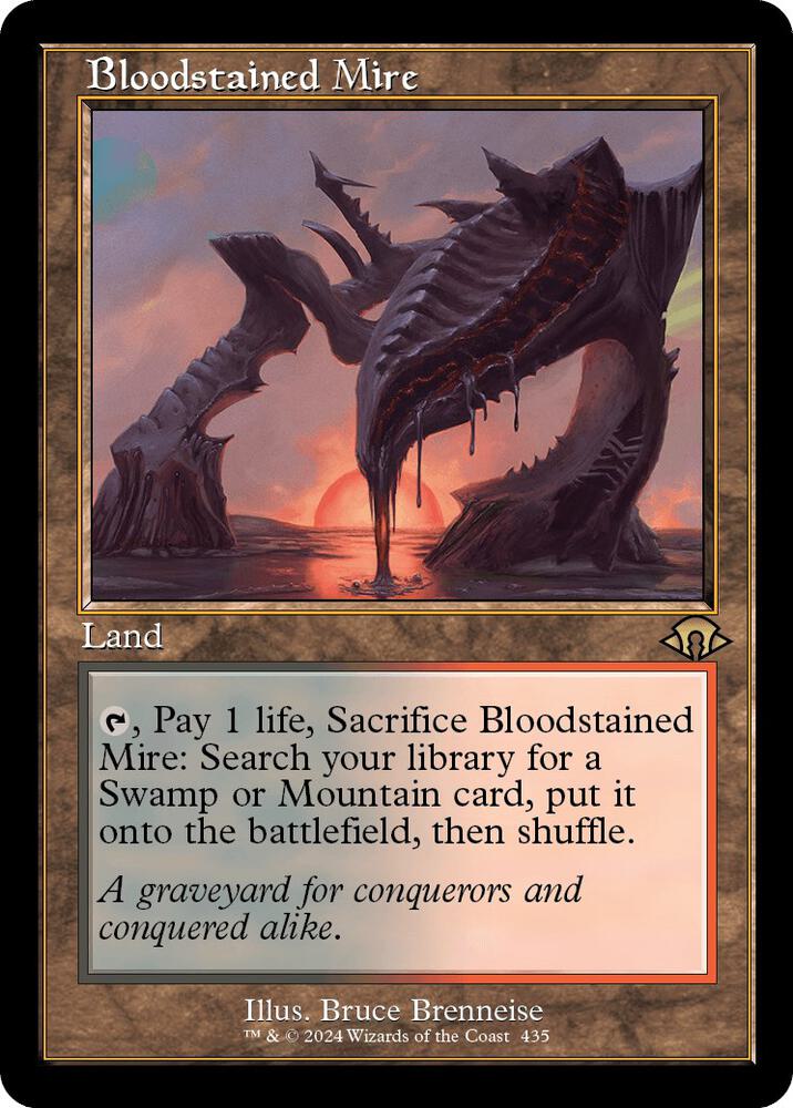 Bloodstained Mire (Retro Frame) - Modern Horizons 3 (MH3) NM *FOIL*