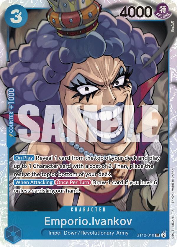 Emporio.Ivankov - Starter Deck 12: Zoro and Sanji (ST-12) NM *FOIL*