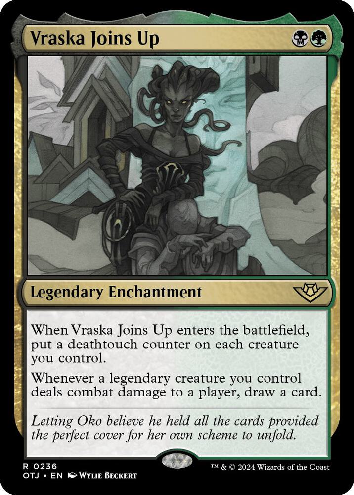 Vraska Joins Up - Outlaws of Thunder Junction (OTJ) NM