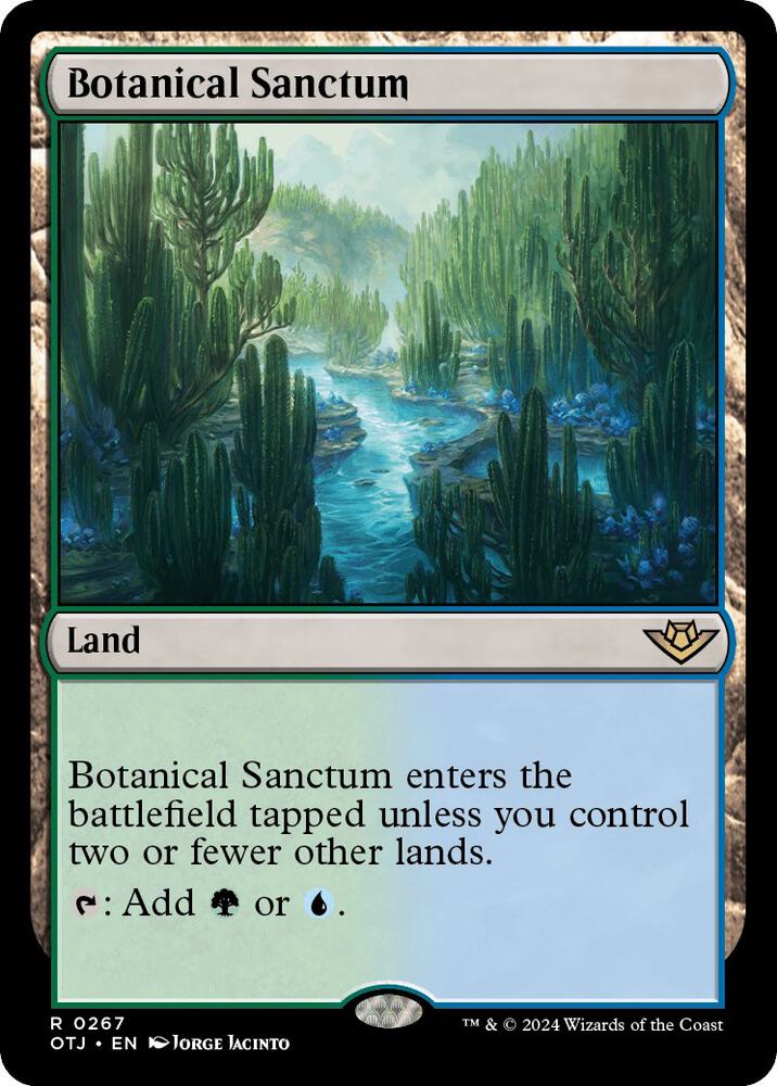 Botanical Sanctum - Outlaws of Thunder Junction (OTJ) NM